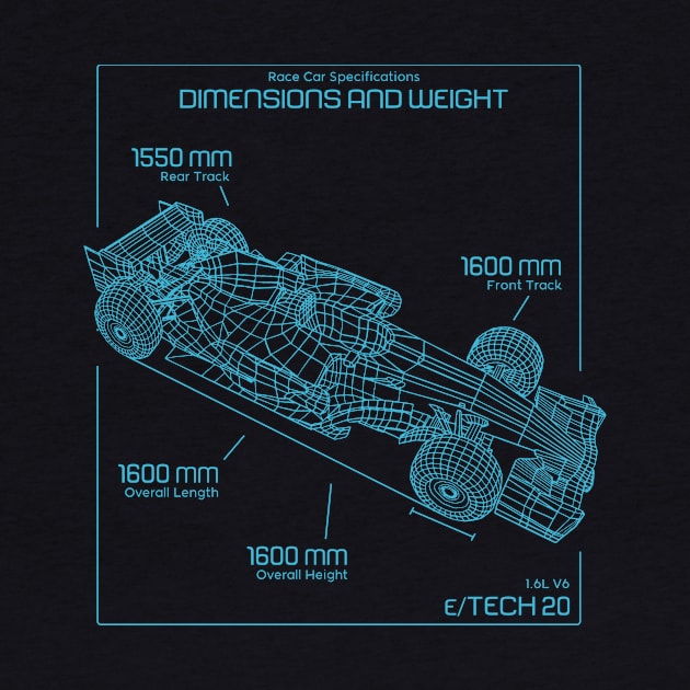 Racing car specifications by AntiAntiFlorian